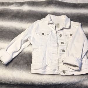 white denim jacket